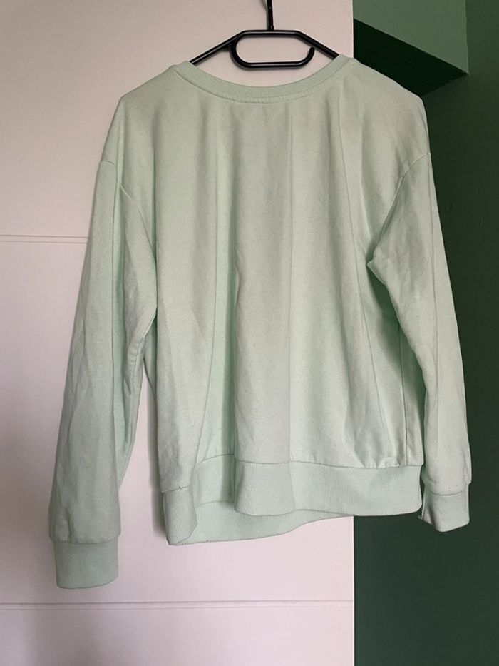 Pull vert d’eau menthe - photo numéro 3