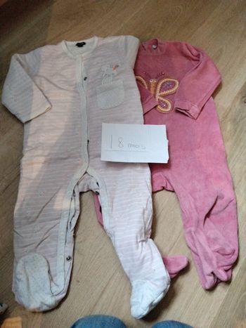 2 pyjamas 18 mois