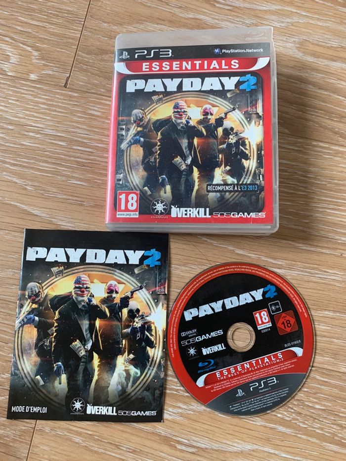 Jeu PS3 Pay Day 2 Essential Hits