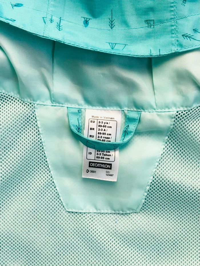 Coupe vent mixte Décathlon T-2/3 ans - photo numéro 3