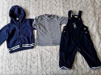 Ensemble 3 pièces grain de blé 9 mois