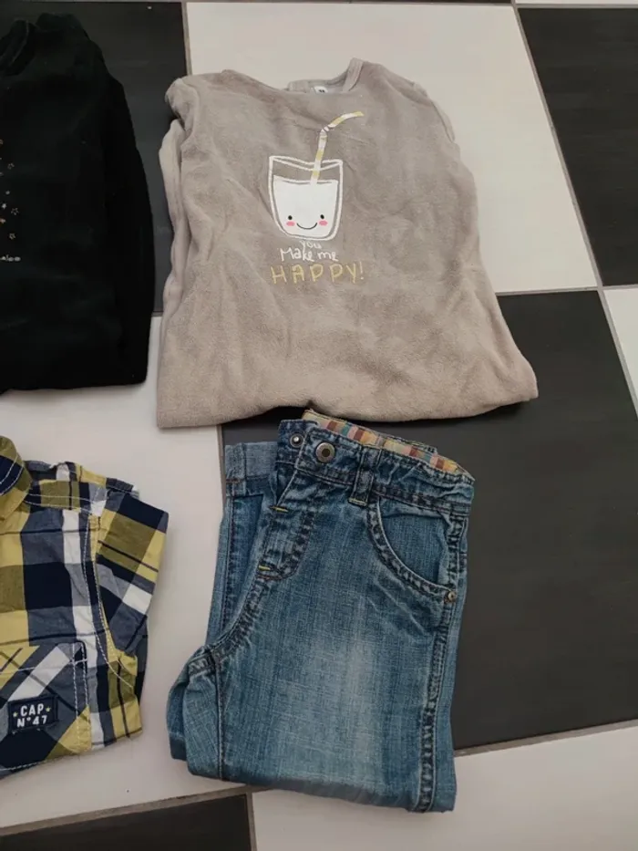 Lot de 4 vêtements garçon 18 mois - photo numéro 2