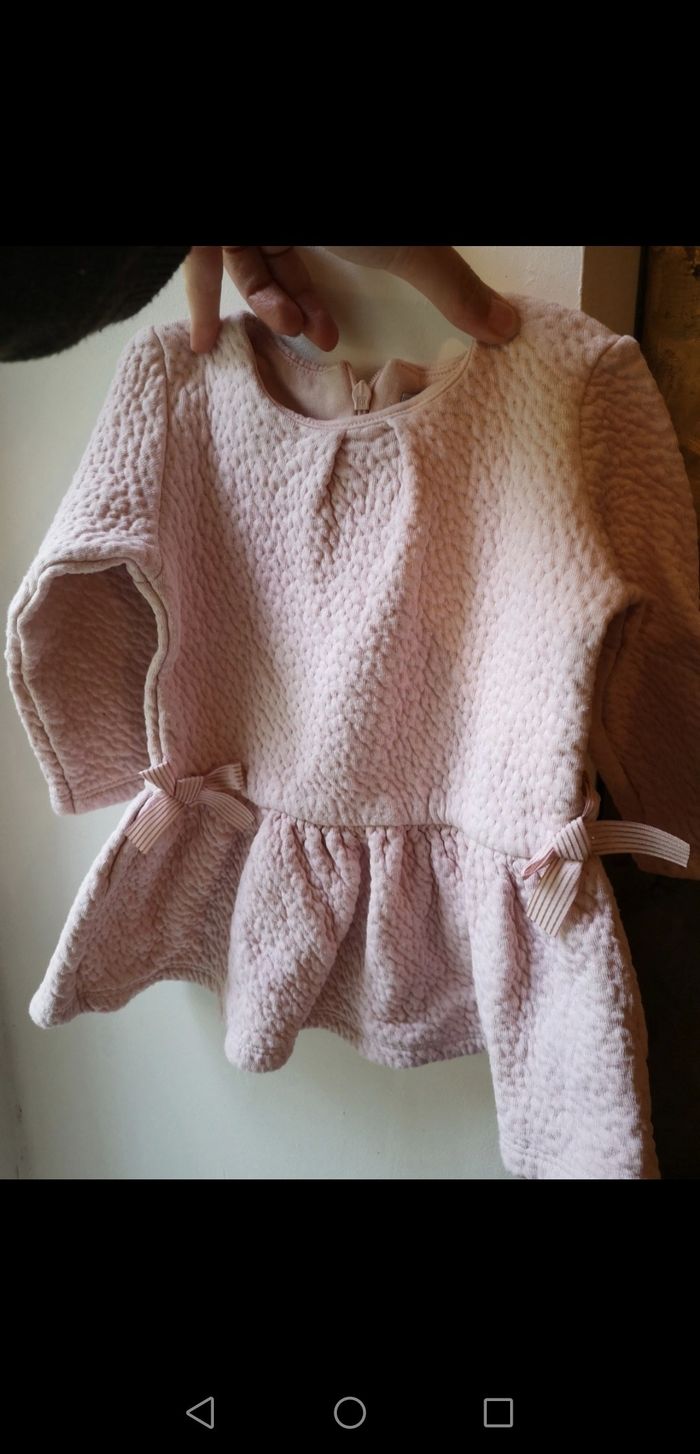 Robe manches longues rose 💕 - photo numéro 2