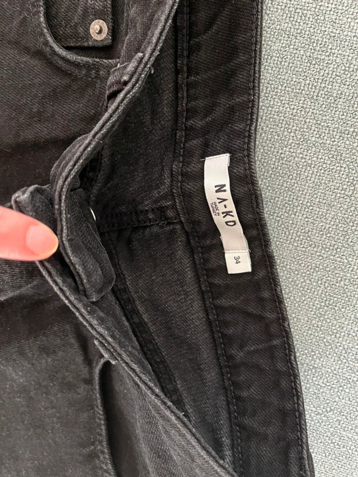 Short en jean Na-kd taille 34 - photo numéro 3