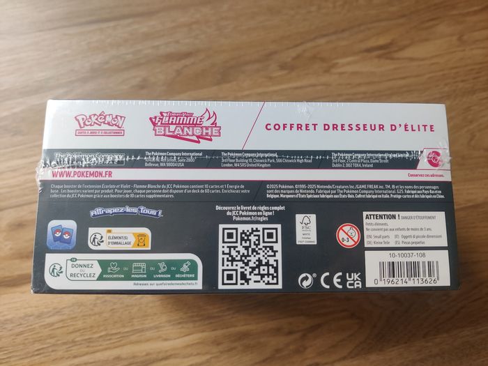 ETB Pokémon Flamme Blanche EV10.5 - photo numéro 5