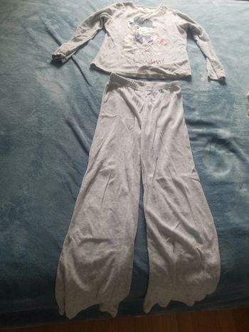 Pyjama velours 12 ans