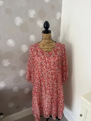 Robe plissée