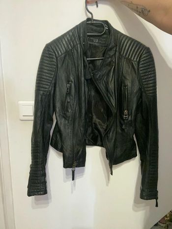 Veste  en cuir Zara