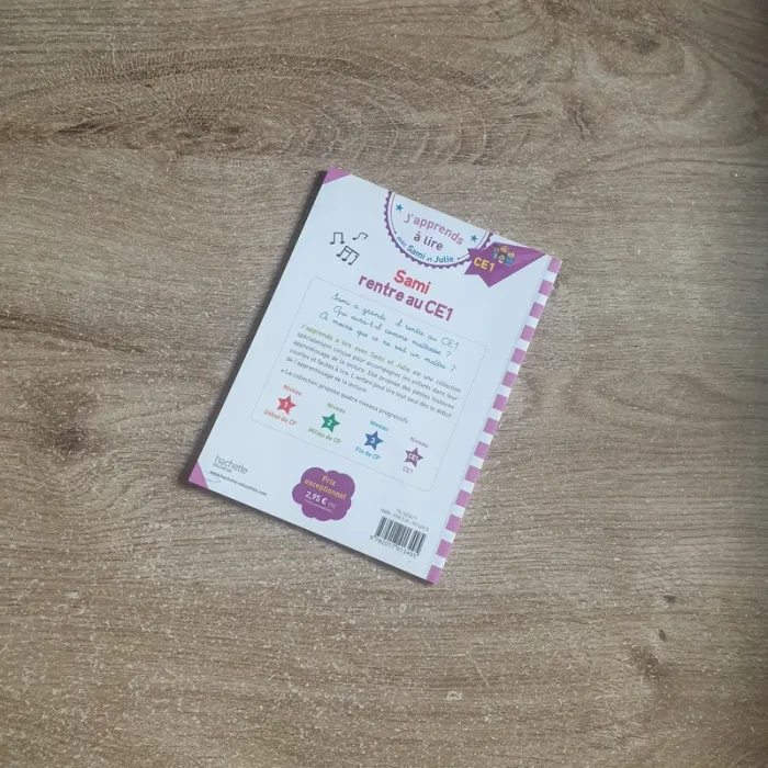 ⭐ Sami rentre au CE1 J'apprends à lire Hachette éducation #emyfleury_livres - photo numéro 2