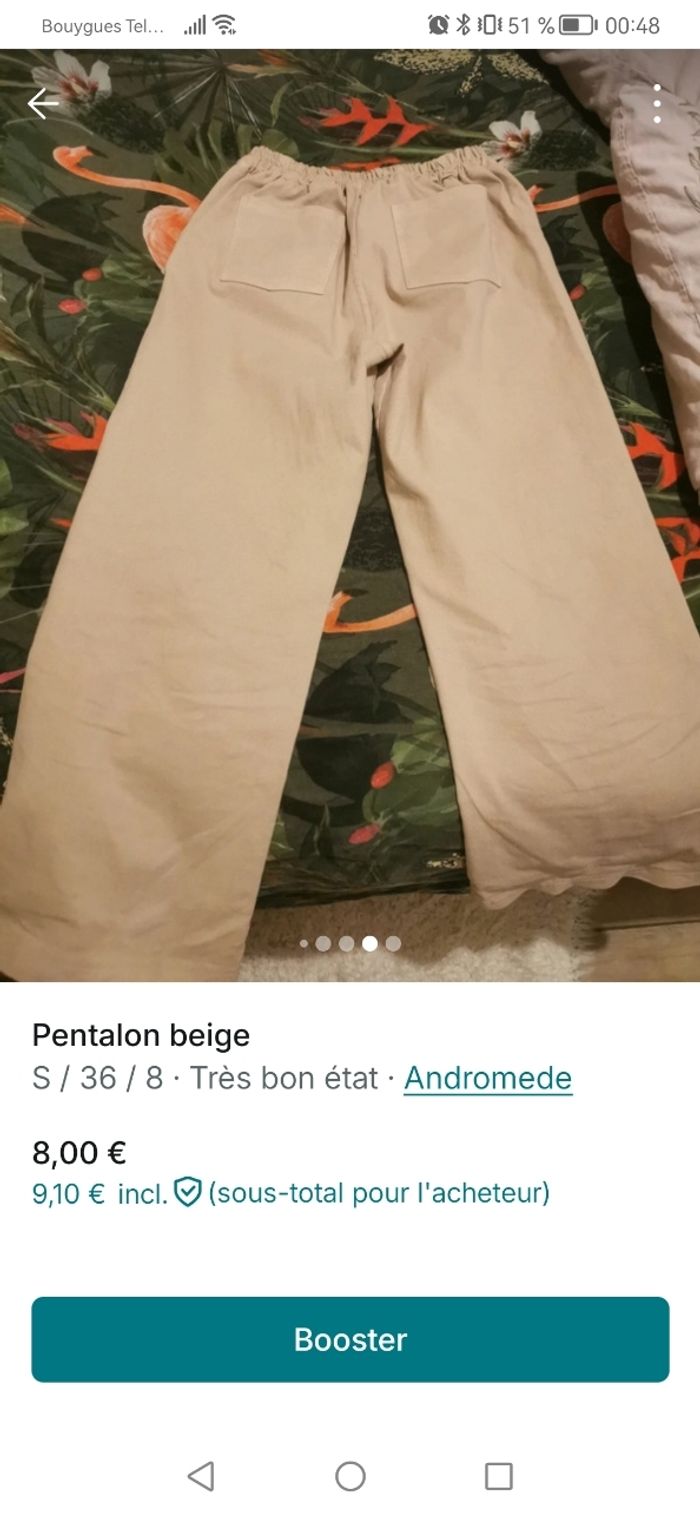 Pentalon beige - photo numéro 2