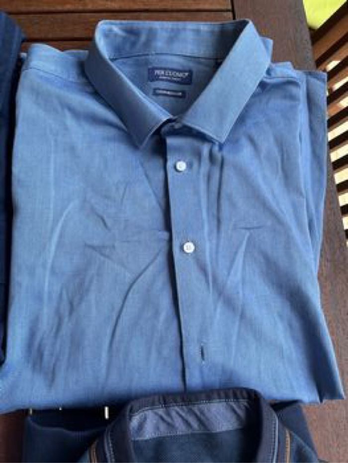 Lot de 5 chemises et 1 veste Armand Thierry (T4XL) - photo numéro 5