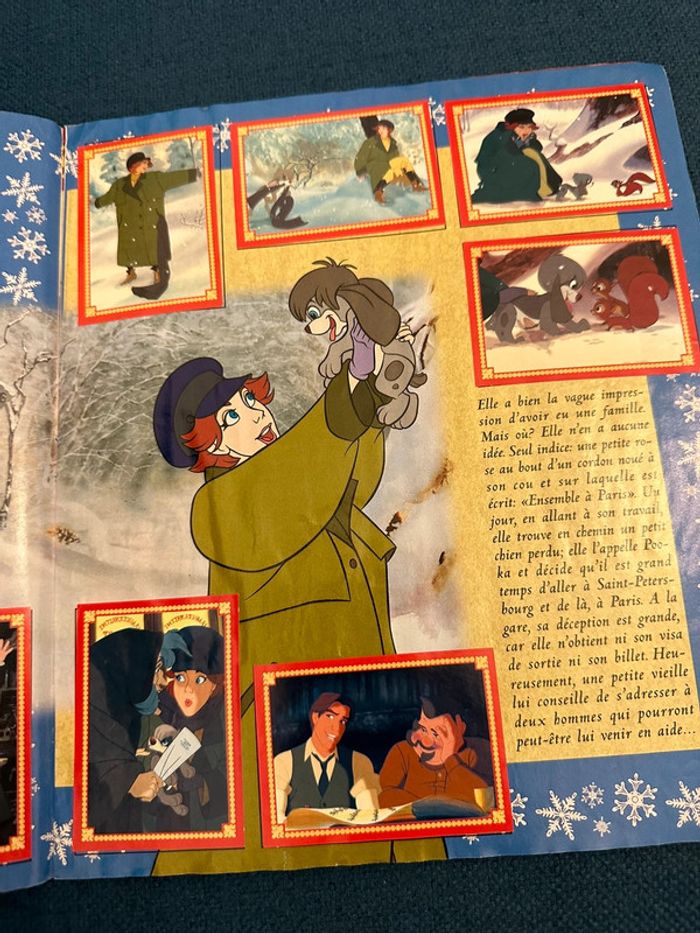 Album livre Panini complet stickers autocollants Princesse Anastasia Russie - photo numéro 7
