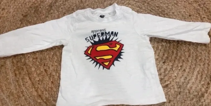 T shirt superman