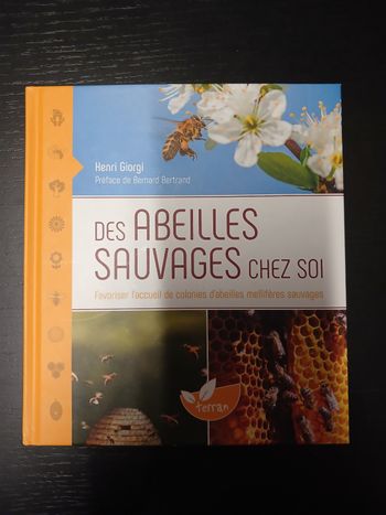 Livre Des abeilles sauvages chez soi Henri Giorgi
