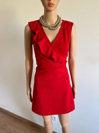 Robe rouge sans manches Morgan taille 42 jamais portée