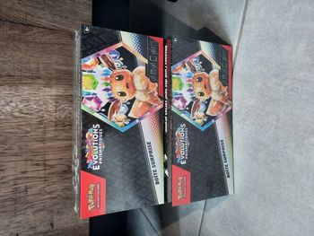 Pokemon Lot 2 Coffret Boîte Surprise EV8.5 Evolutions Prismatiques Sous Blister