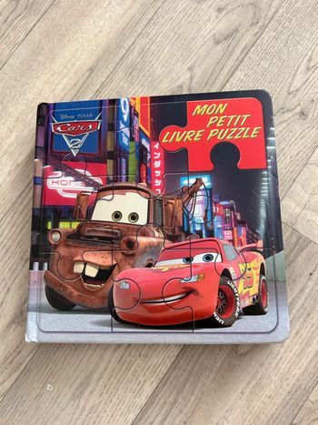 Livre puzzle cars