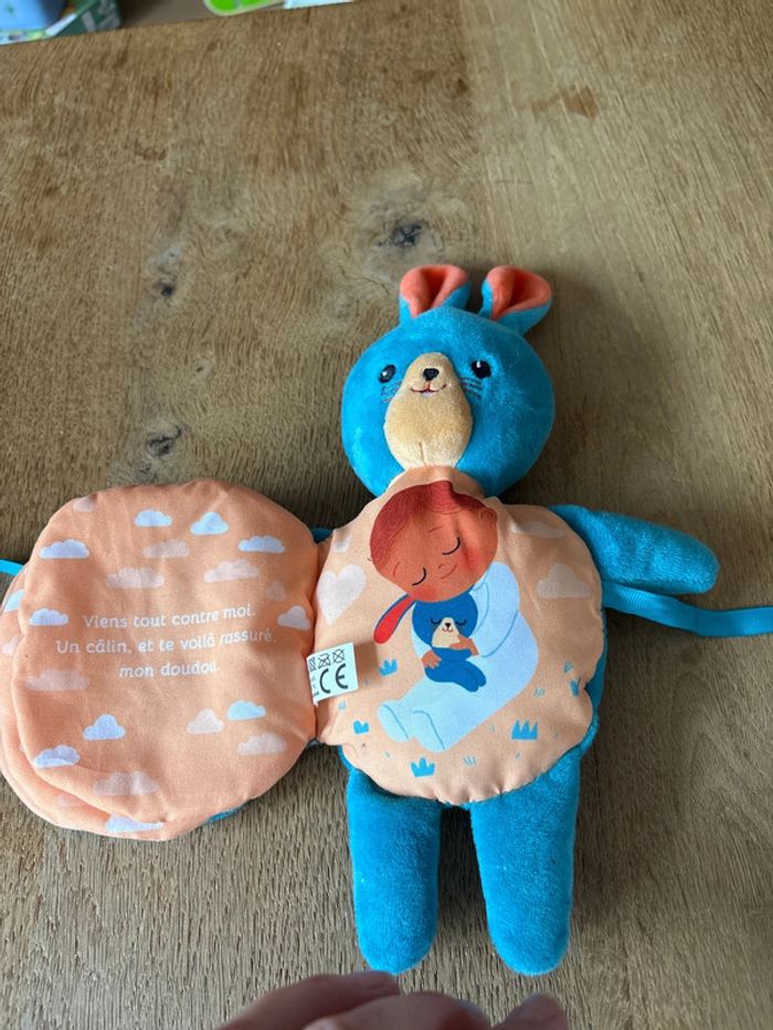 Doudou lapin livre - photo numéro 3