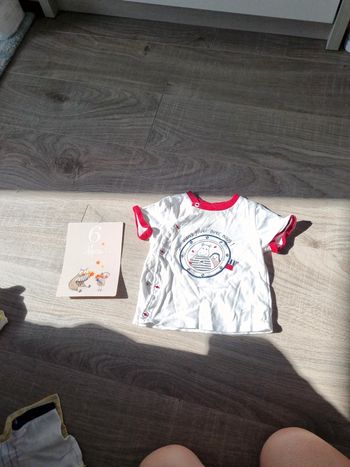 Tee shirt 6 mois terre de marins