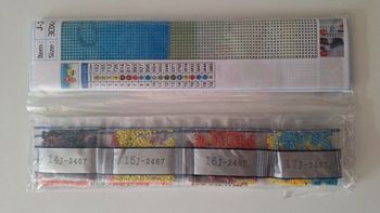 Broderie diamant Bob l'éponge