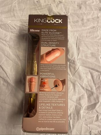 en silicone King Cock