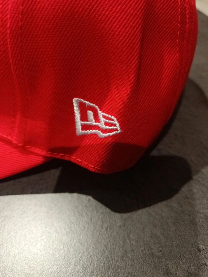 Casquette NBA Houston Rockets rouge - photo numéro 2