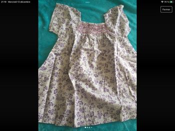 robe légère été miracle of love 2 ans 24 mois 86 cm tbe