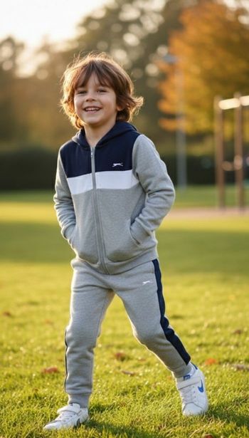 Survêtement garçon gris