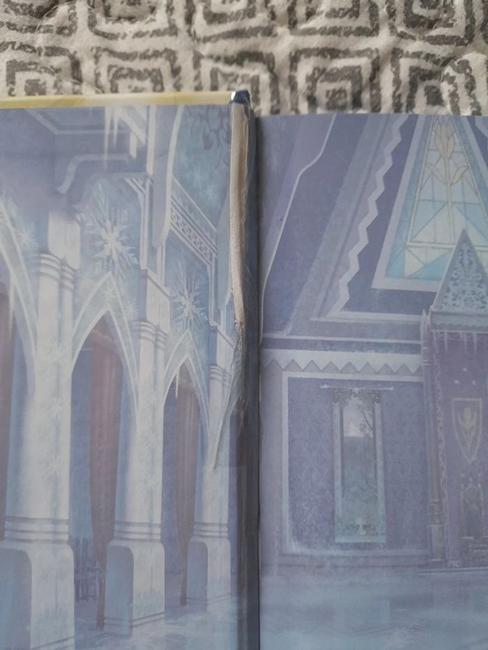 Grand livre reine des neiges - photo numéro 4
