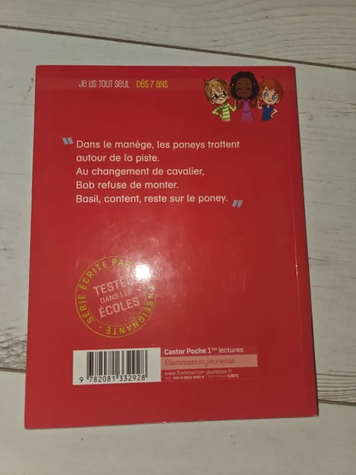Livre je suis en ce1 au poney club - photo numéro 2