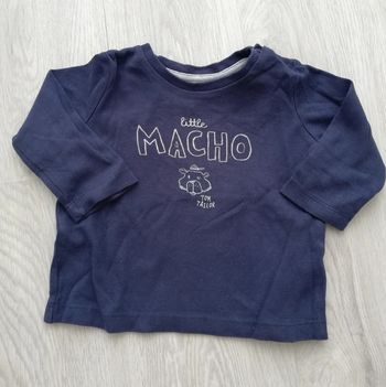 Tee-shirt manches longues 6 mois