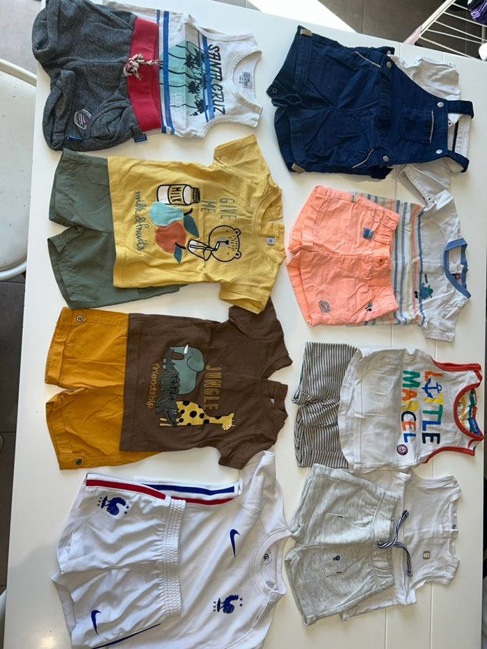 Lot d’ensemble été 6 mois