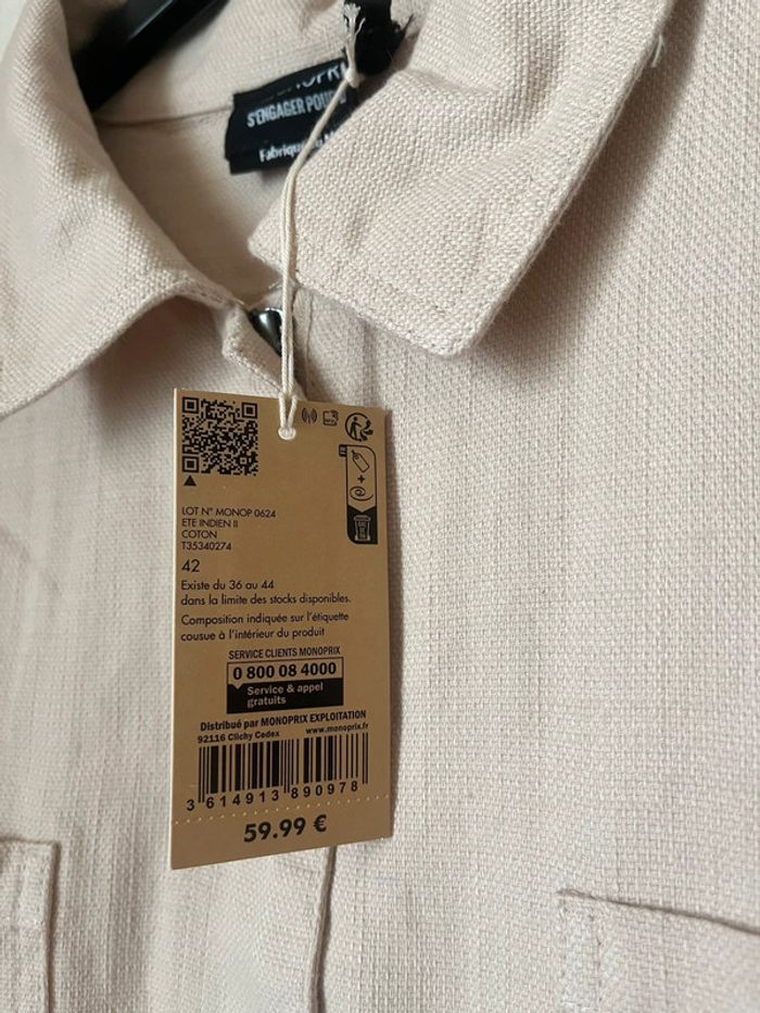 Combinaison Coton/Lin Monoprix - photo numéro 3