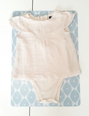 Blouse avec body Kiabi - 9M