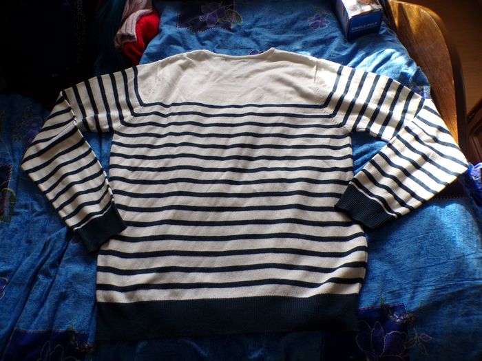 Pull marinière taille L - photo numéro 3