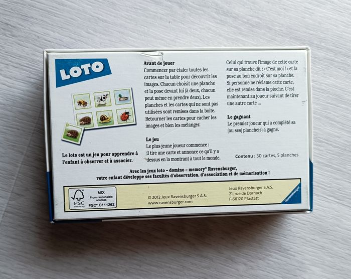 Jeu loto - photo numéro 4