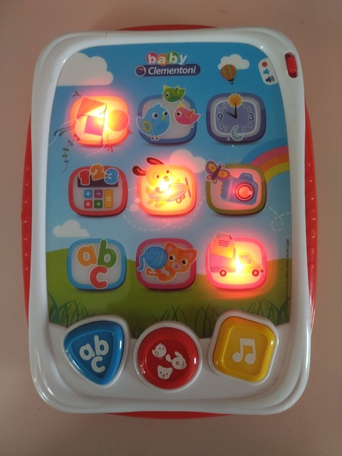 Tablette jouet bébé Clementoni - photo numéro 2