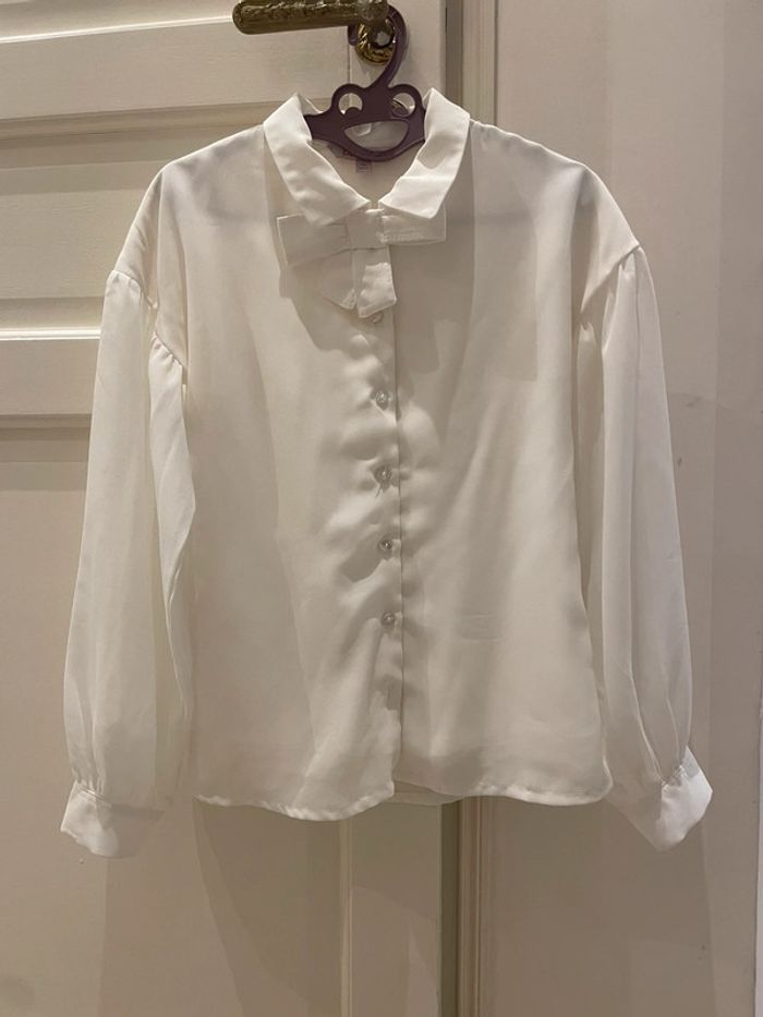Chemise blanche Boboli 10 ans fille