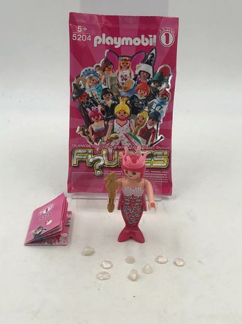 Figurine Playmobil N•5204 Series 1 Sirène avec couronne