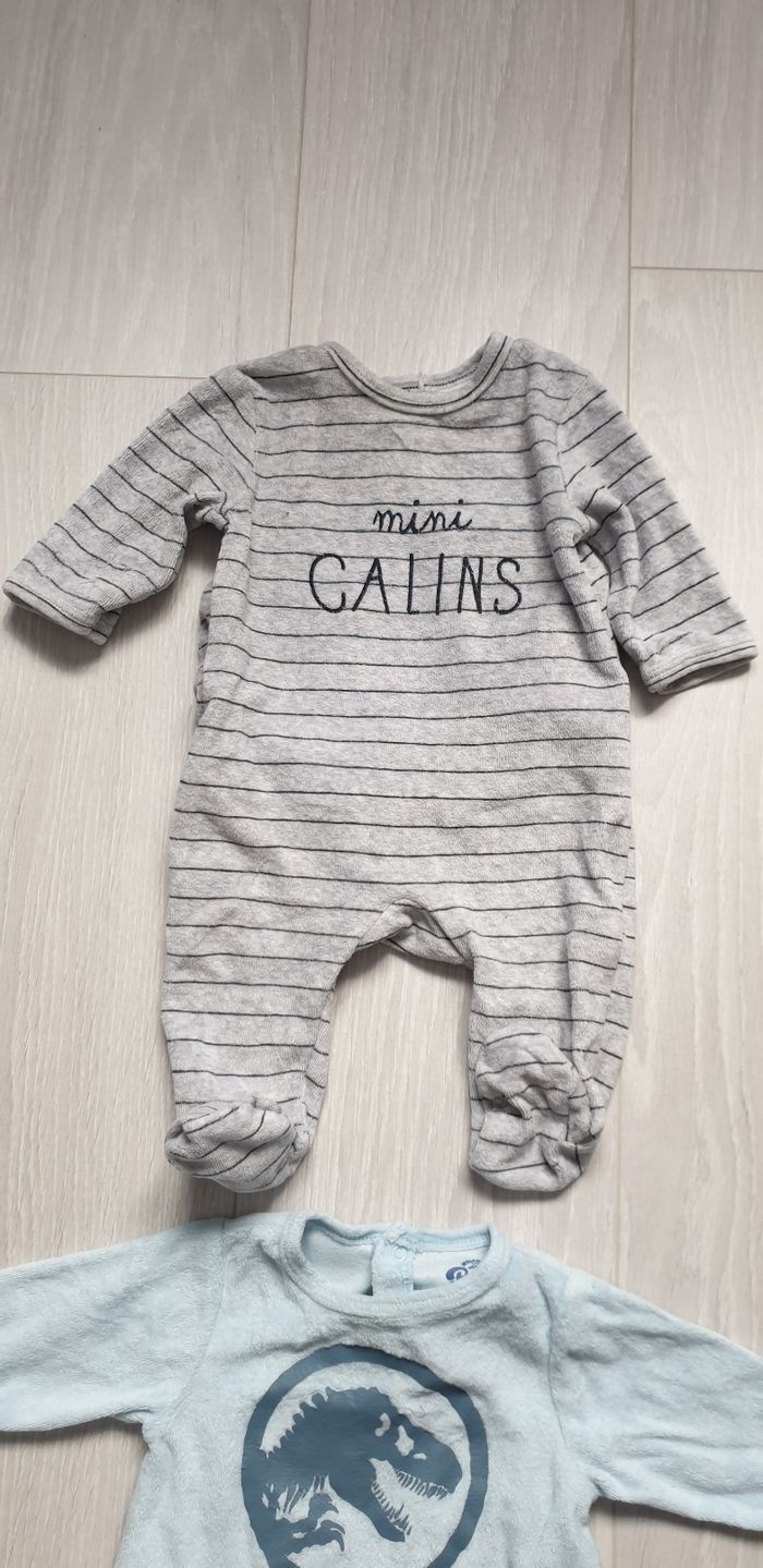 Lot 6 pyjama  3mois - photo numéro 2