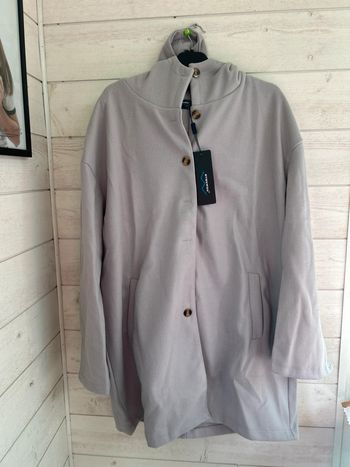 Manteau gris femme - Taille 2XL - Neuf avec étiquette