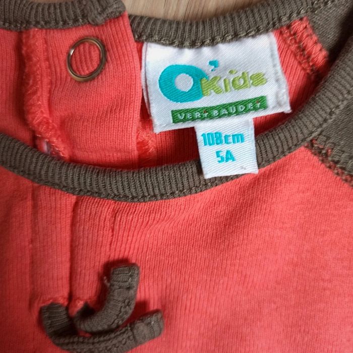 T-shirt manches longues o kids 5 ans Vertbaudet - photo numéro 3