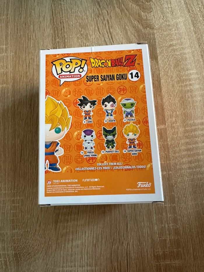 Pop dragon Ball z super saiyan goku - photo numéro 2