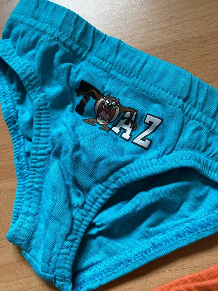 Lot de 5 slips Looney Tunes Taille 2/3 ans - photo numéro 3