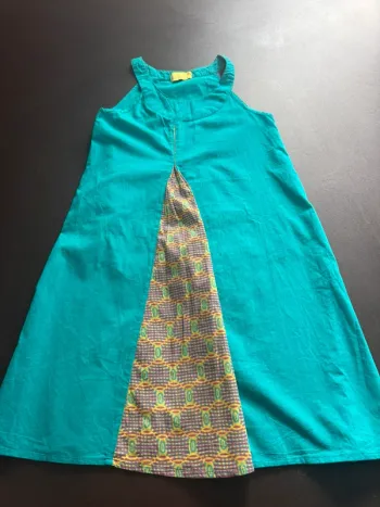 Robe turquoise légère 12 ans Pickles kids