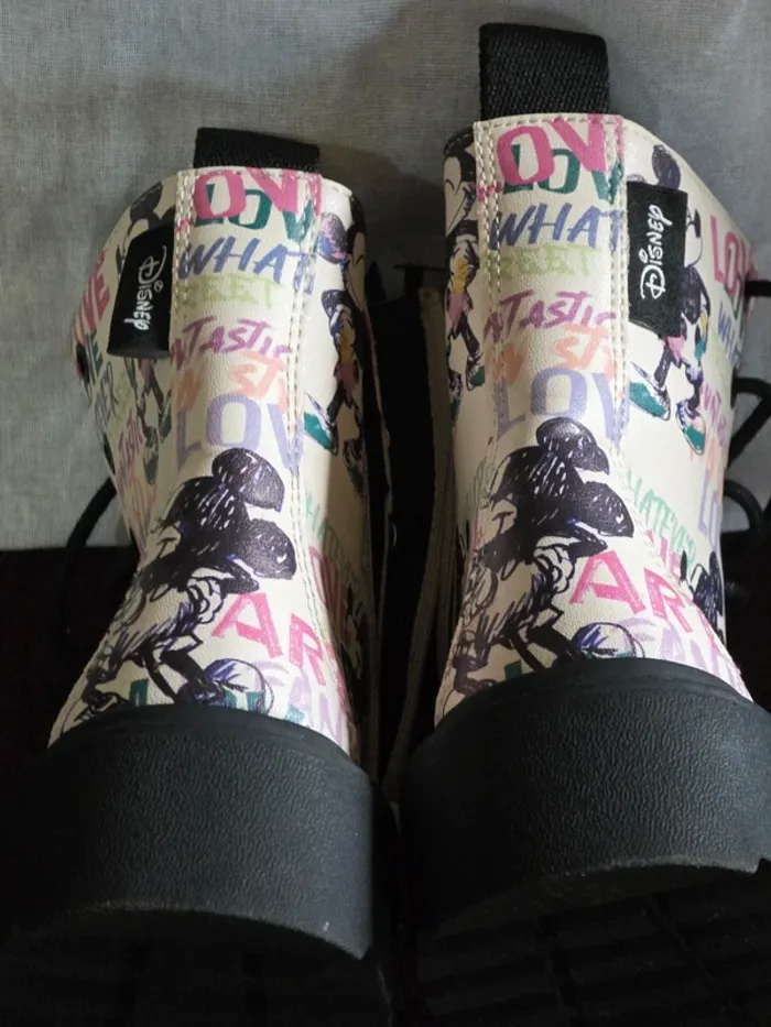 Bottines montantes Mickey coloré - photo numéro 17