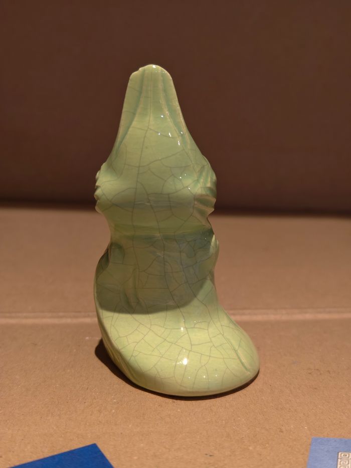 Oiseau vert Saint Jean l'Aigle émaux de Longwy - photo numéro 7