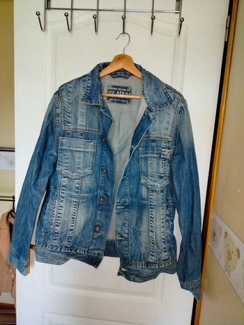 Veste en jean homme