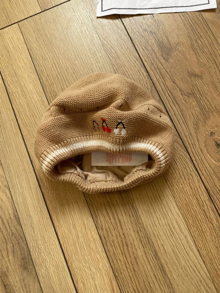 Bonnet 44 cm cerises