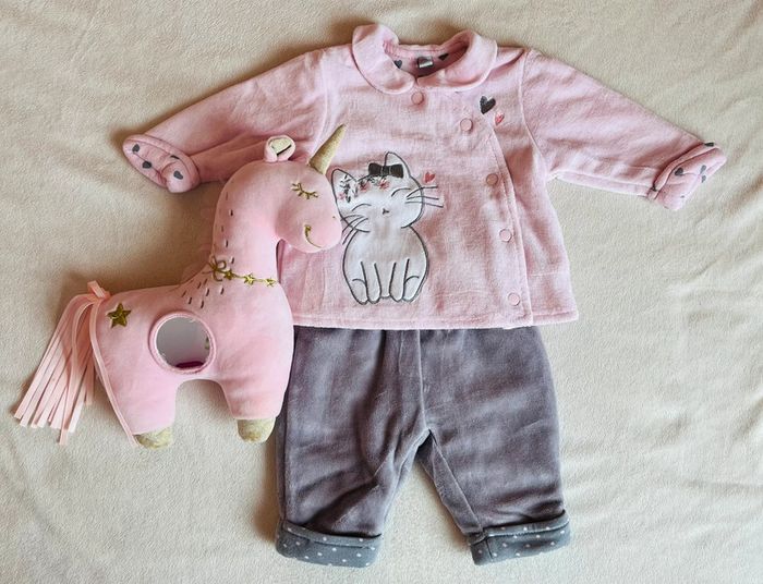 Pyjamas chaud (2 haut et un bas) - photo numéro 3